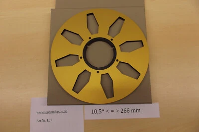 MARKENLOS Bobina de cinta NAB 10,5" 1 pieza -Teac Tascam Otari Revox - Artículo LJ7