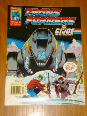 TRANSFORMERS BRITISH WEEKLY #267 MARVEL UK COMIC 28TH APRIL 1990