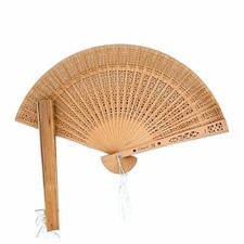 Sandalwood Folding Hand Fans 25count