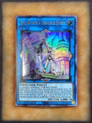 Yugioh Evil Twin's Trouble Sunny BODE-EN051 Ultra Rare 1st Ed NM