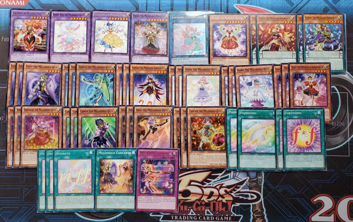 Yugioh Tournament Melodious Diva Deck Core Card Deck Yugioh Tournament Melodious Diva Deck Core Card Deck