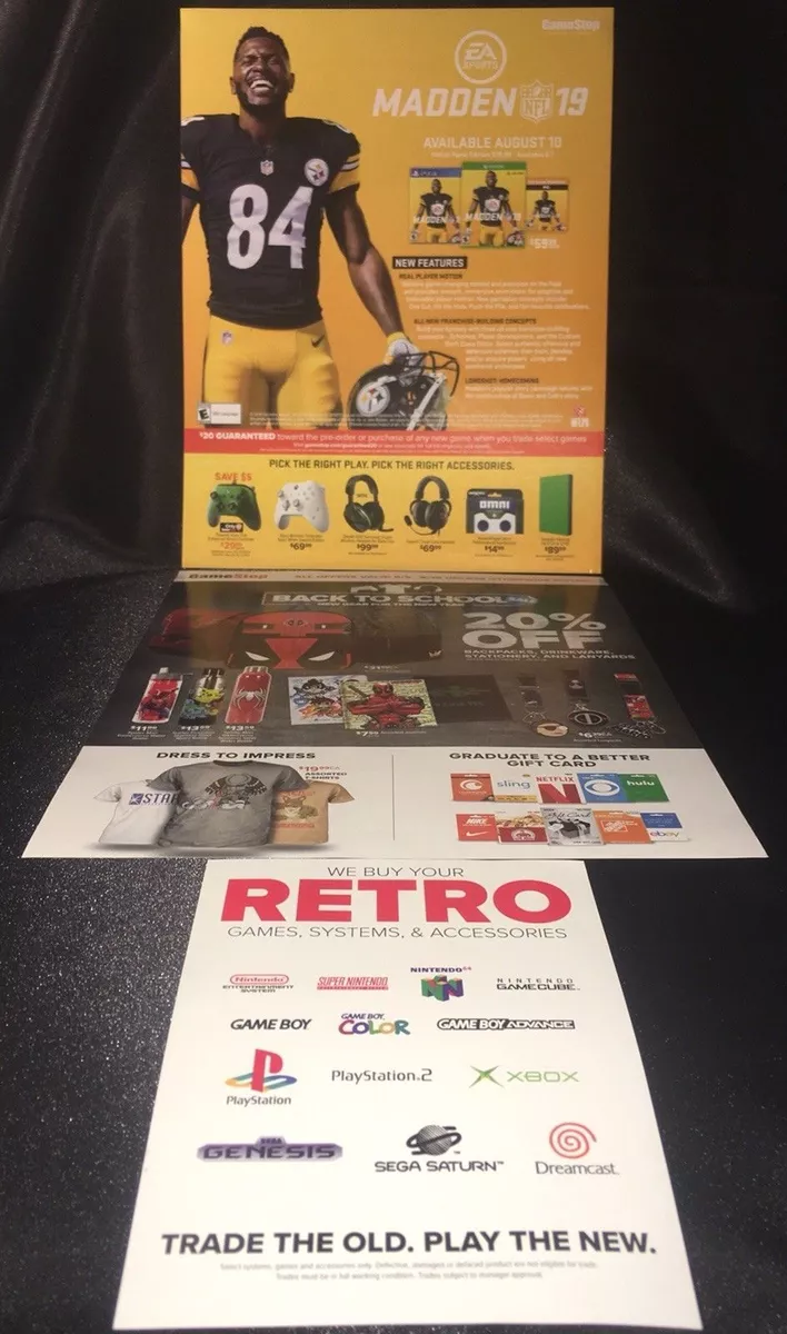 Madden 19 sales xbox one gamestop