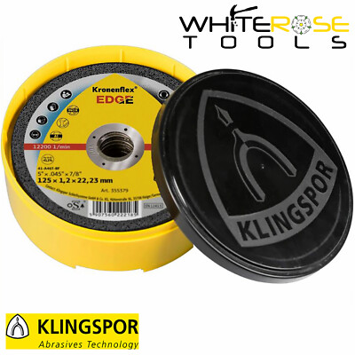Klingspor EDGE Schneidscheiben 125mm x 1,2mm Edelstahl Aluminium