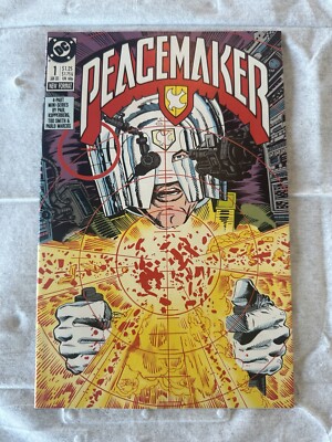 PEACEMAKER #1 (January 1988) HBO MAX show - James Gunn - Key VF+ Issue