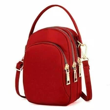 Stylish Womens Small Cell Phone Purse Cross-body Pouch Wallet Case Shoulder Bag