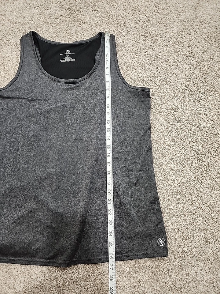 Adrienne Vittadini Large Gray And Black Sport Tank - Image 4 of 4