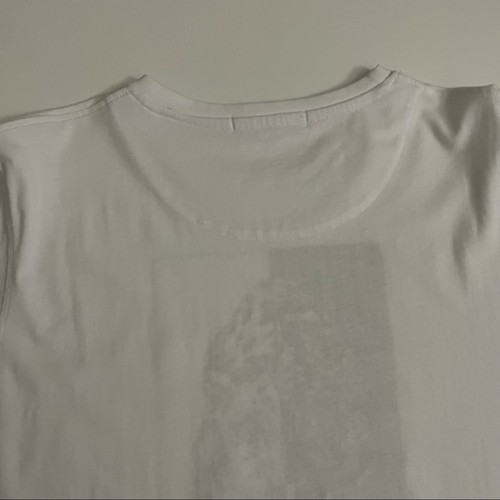 Roberto Cavalli Shirt Tee Leopard Graphic Logo Animal Crew Neck White Black - Picture 12 of 14
