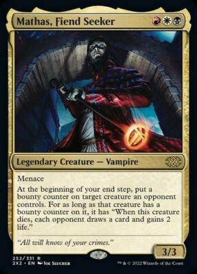 Mathas, Fiend Seeker ~ Double Masters 2022 [ NearMint ] [ Magic MTG ]