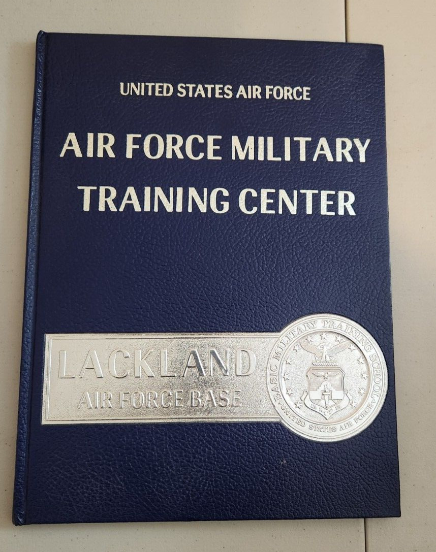 1980’s USAF Basic Military Training Yearbook Lackland Airforce Base