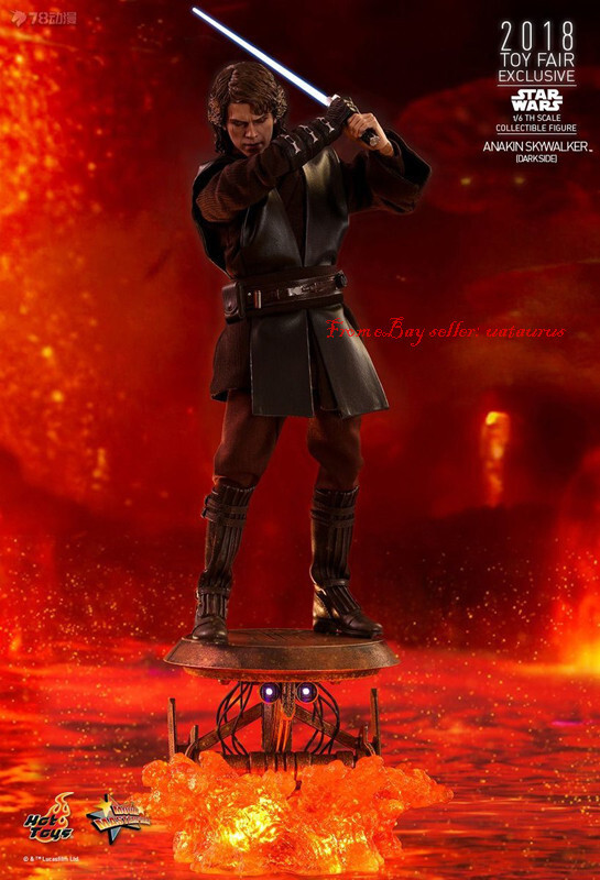 Perfect Hot Toys 1/6 Mms486 Anakin Skywalker (Dark Side) In Stock