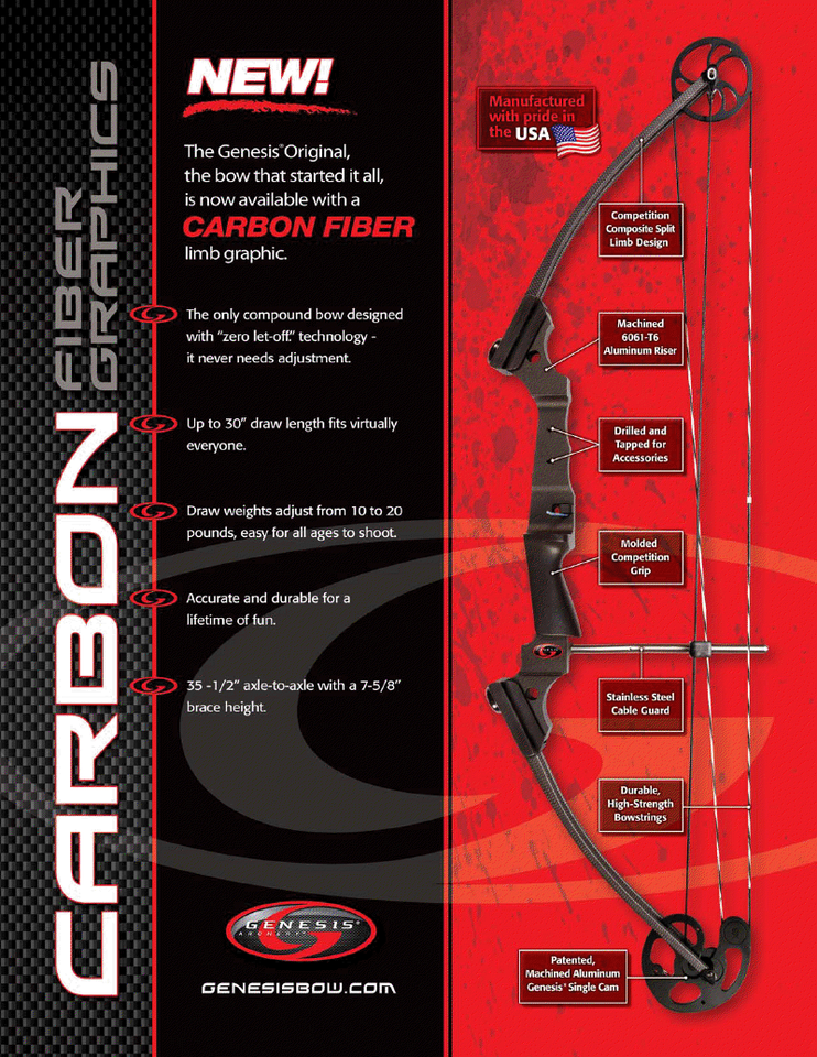 Mathews Genesis Carbon One Cam Youth Bow LH Archery Model# 12245 | eBay