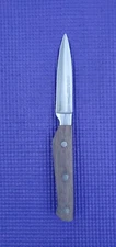Chicago Cutlery PRECISION 3.5" PARING Knife, Stainless Blade & Walnut Handle