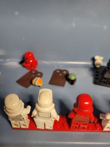Lego Star Wars 10x Troopers + helmets capes & D-O droid Sith Republic Snow Order - Picture 7 of 9