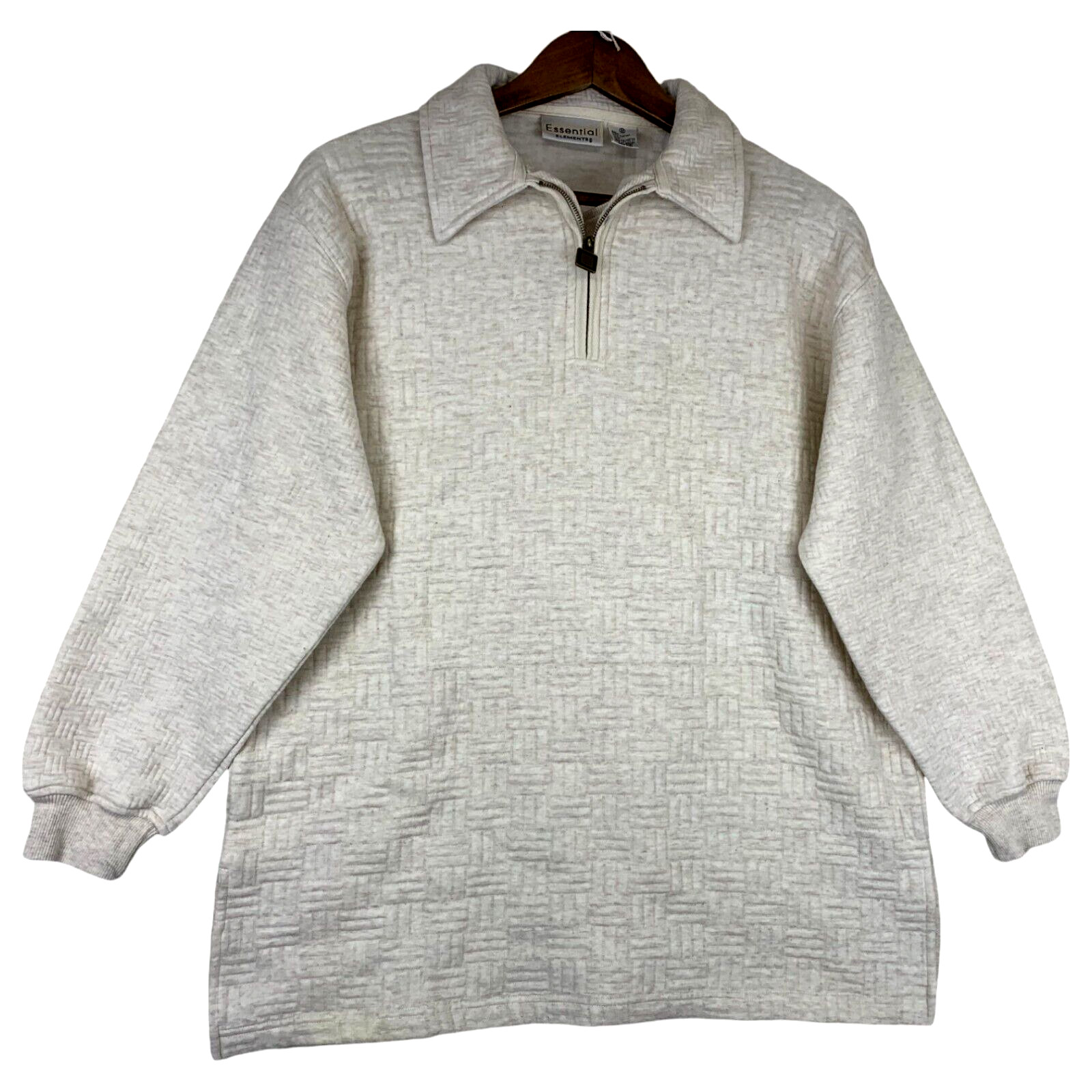 VTG Essential Elements Heather Oversized Heavy Bo… - image 1