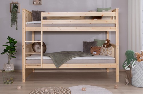 ANGEBOT Massivholz Etagenbett "Sammy 310" B-WARE Kiefer massiv Natur - Bild 2 von 24