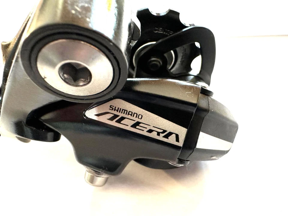 Desviador trasero Shimano Acera RD-M3020-SGS, 7/8 velocidades, jaula larga, negro NUEVO Foto 2 de 4