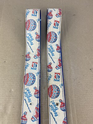 Rare Vintage 60s 70s Pepsi Cola Suspenders Guitar Camera Strap