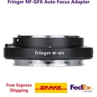 Fringer NF-GFX AF Lens Adapter for Nikon F G Lens to Fujifilm GFX 50S 100 Camera