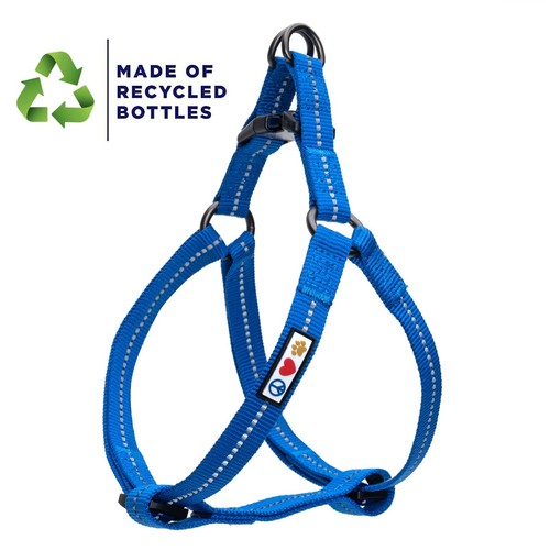 Reflective Dog Harness or Puppy Harness Recycled Extra Small Small Medium Large - 第 9/17 張圖片