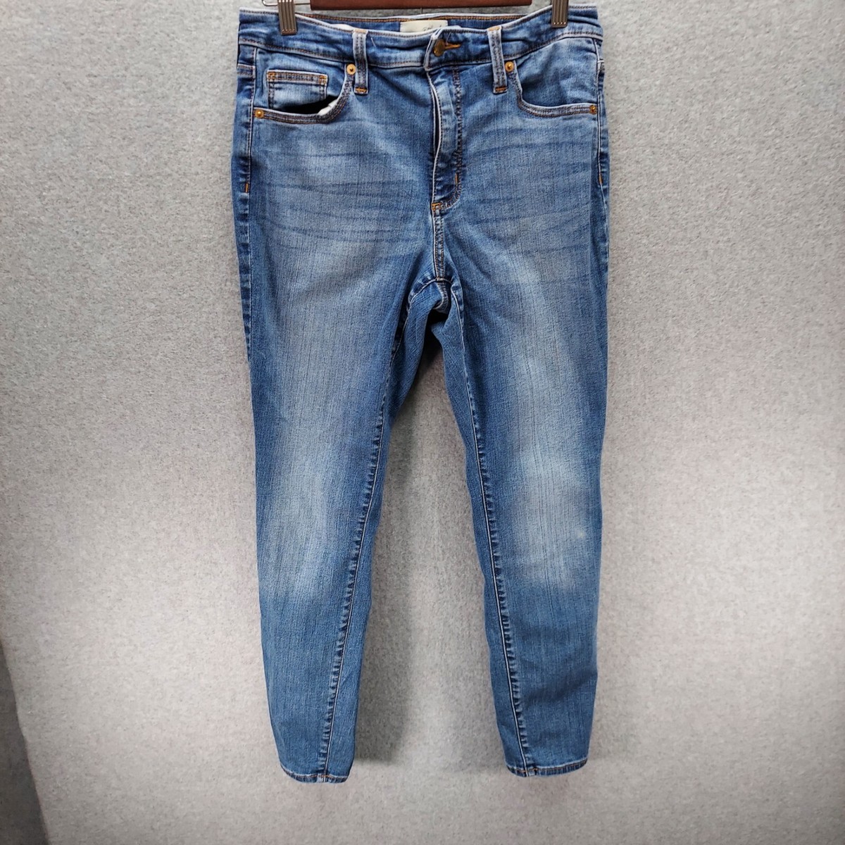 ブリリアント ハート(S) Universal Thread Women High Rise Skinny Jeans - Blue 10 / 30R