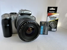 Canon EOS Digital Rebel DS6041 6MP DSLR Camera Kit W 35-80mm Lens *TESTED*