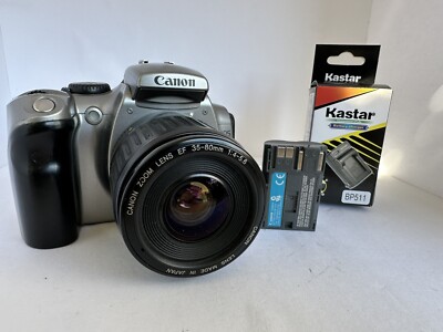 Canon EOS Digital Rebel DS6041 6MP DSLR Camera Kit W 35-80mm