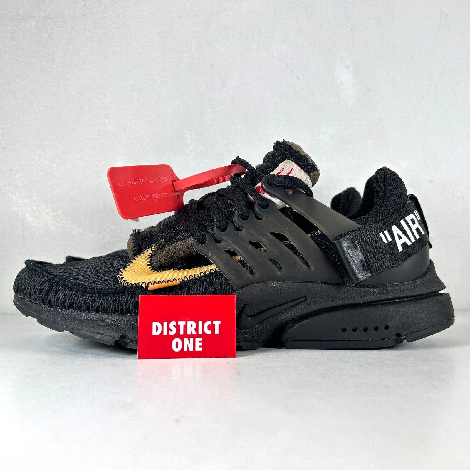 OFF WHITE X NIKE Off White x Nike Air Presto Black 2018 Taglia 6 AA3830 002
