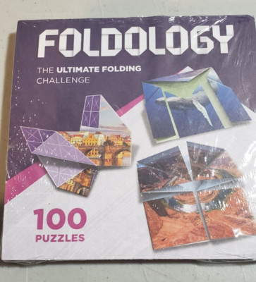 Foldology The Origami Puzzle Game Hands-On Brain Teasers STEM | 100 Challenges