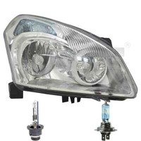 Xenon Scheinwerfer Links D2R/H7 FüR Nissan Qashqai +2 I J10 JJ10 Inkl. Lampen