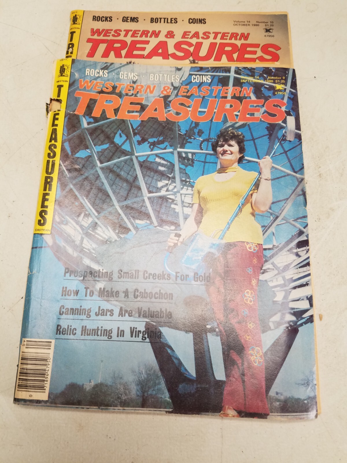Vintage Western and Eastern Treasures Magazine Sept. & Oct. 1980 (V)