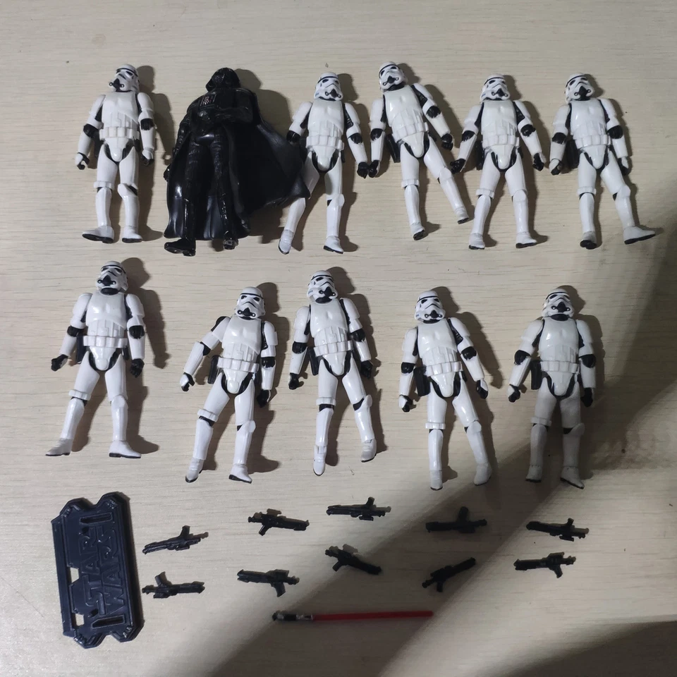 Lote de 11 piezas 3.75" Star Wars Stormtroopers OTC Trilogy Darth Vader figura de acción Foto 2 de 4