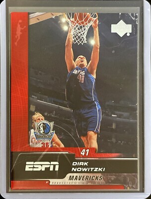 Dirk Nowitzki - 2005 Upper Deck Basketball - ESPN Promo Card #16