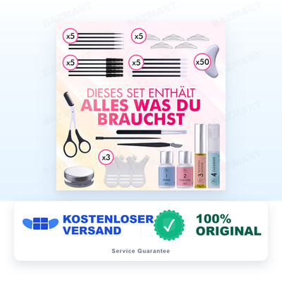 Wimpernlifting & Augenbrauen Lifting Set, 2-in-1-Lösung, Brow & Lash Lifting