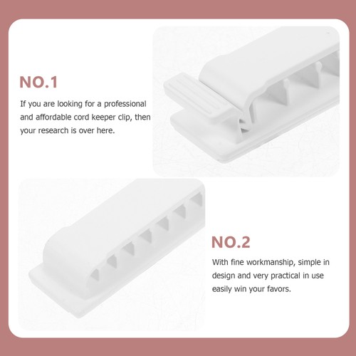 4 Pcs Drahthalter Kabelorganisatoren Kabelaufwicklungs-Organizer - Afbeelding 10 van 12