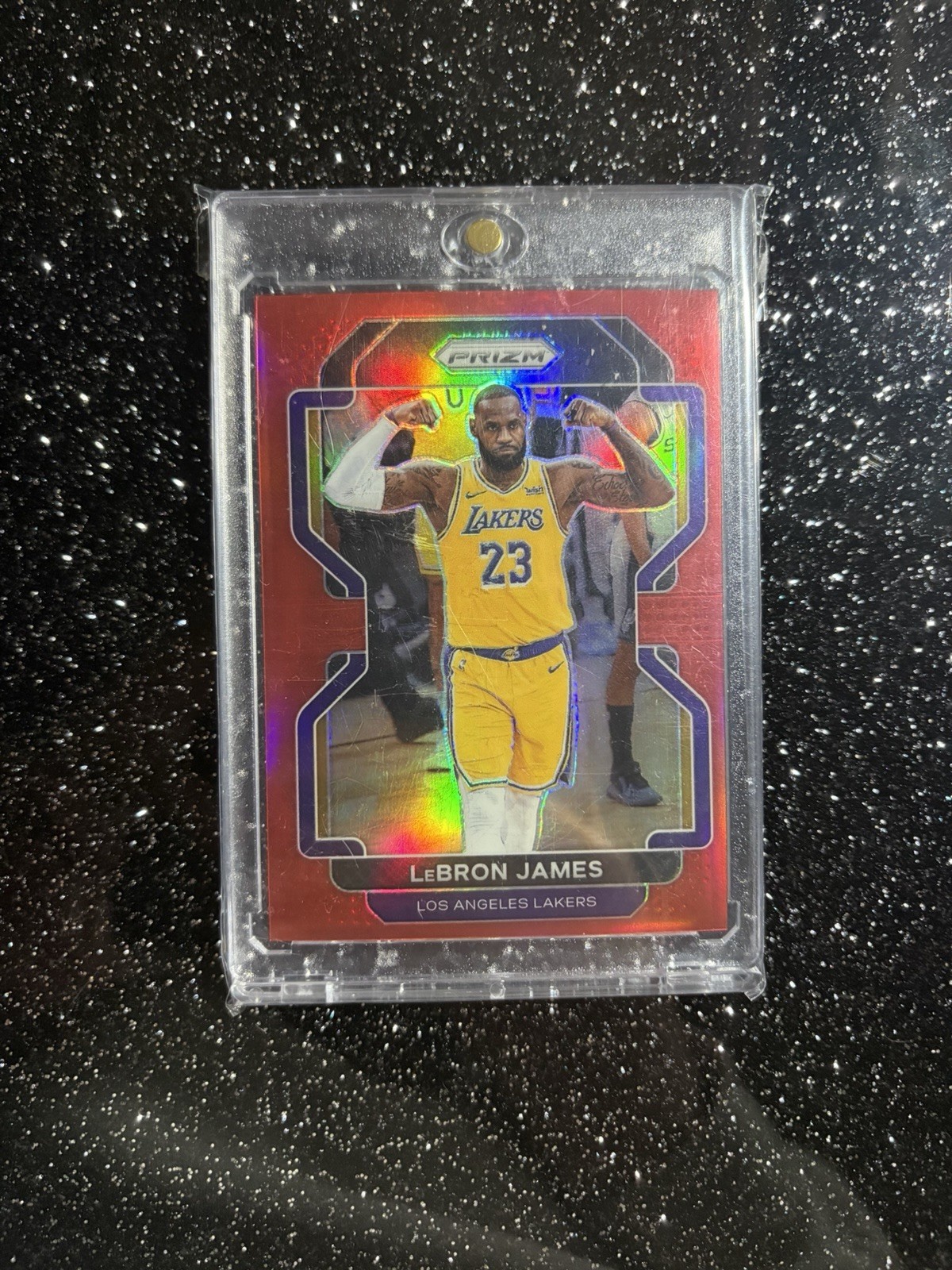 2021-22 Panini Prizm - LeBron James #91 Red Prizm /299