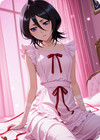 Rukia Kuchiki Anime Waifu Card 1/1 Collectible BLE-RUK-26 — photo 2