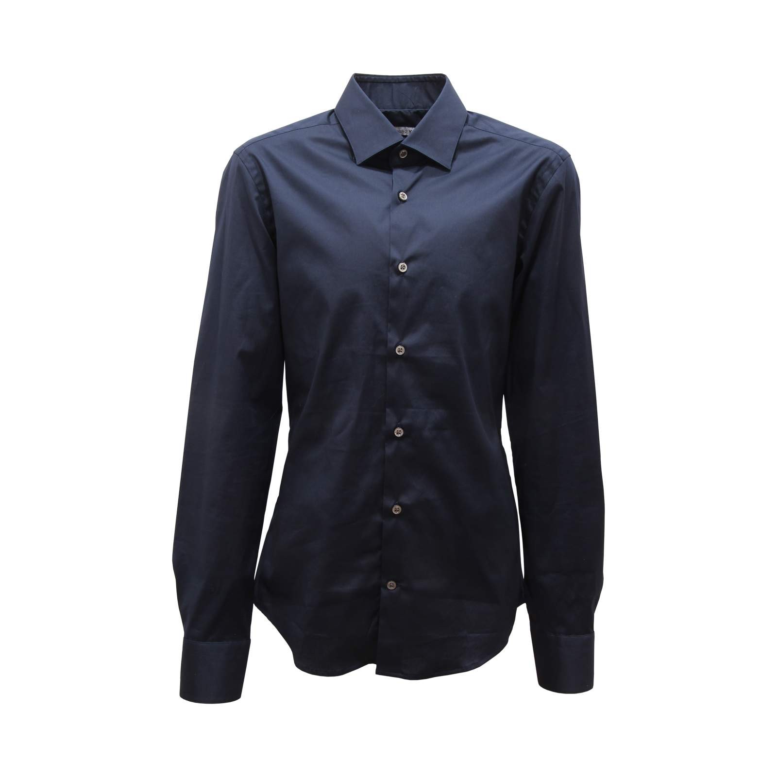 O4432 CAMICIA UOMO STRETCH 2 YOU MAN SHIRT BLUE