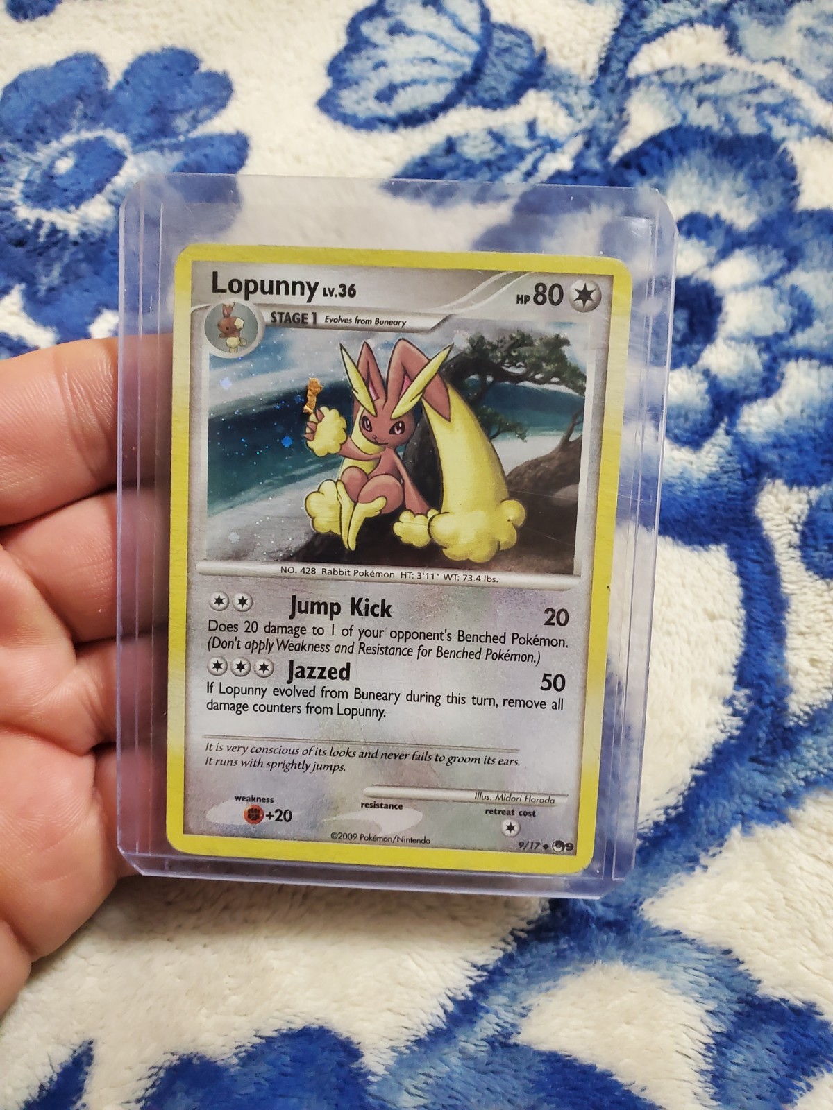 Pokemon x1 Lopunny - POP Series 9 (Holo Rare 9/17) LP