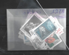 timbres France oblitérés année complète 1973