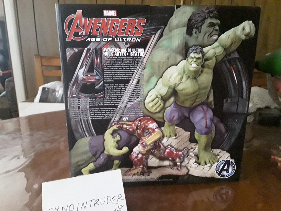 ESTATUA DE HULK AVENGERS AGE OF ULTRON ESCALA 1/10 ARTFX+ KOTOBUKIYA SELLADA Foto 2 de 4