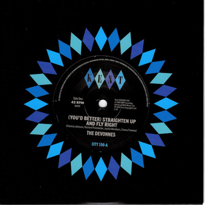 THE DEVONNES (You'd Better) Straighten Up & Fly Right - Northern Soul 45 (Kent)