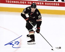 Liam Ohgren signed Minnesota Wild 8x10 photo autographed #3 JSA
