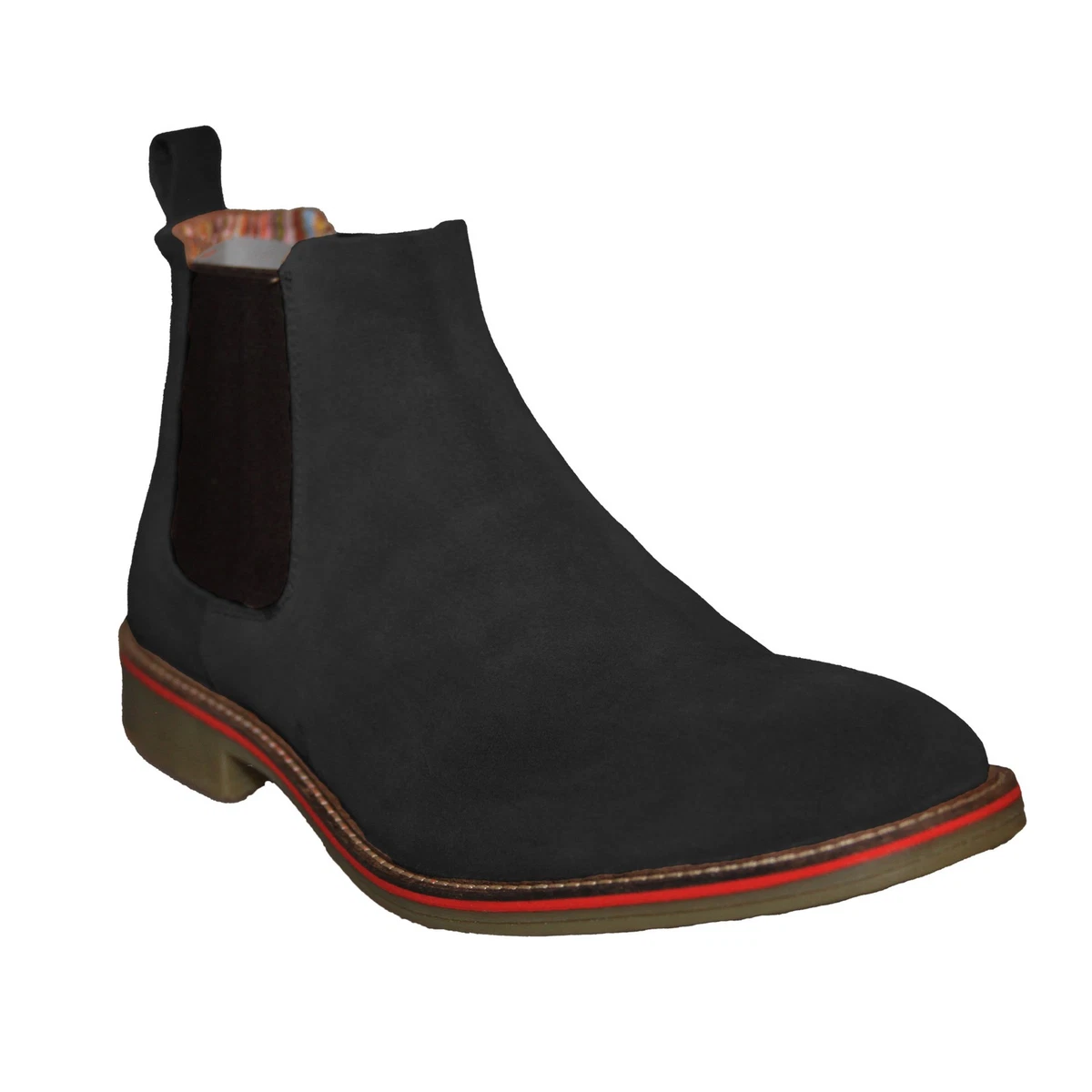Roamers Botas casuales con elásticos para hombre (DF1147)