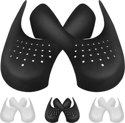 4 Pairs Crease Protectors for Jordan 1, Air Force 1, and Dunk Low; Shoe Crease