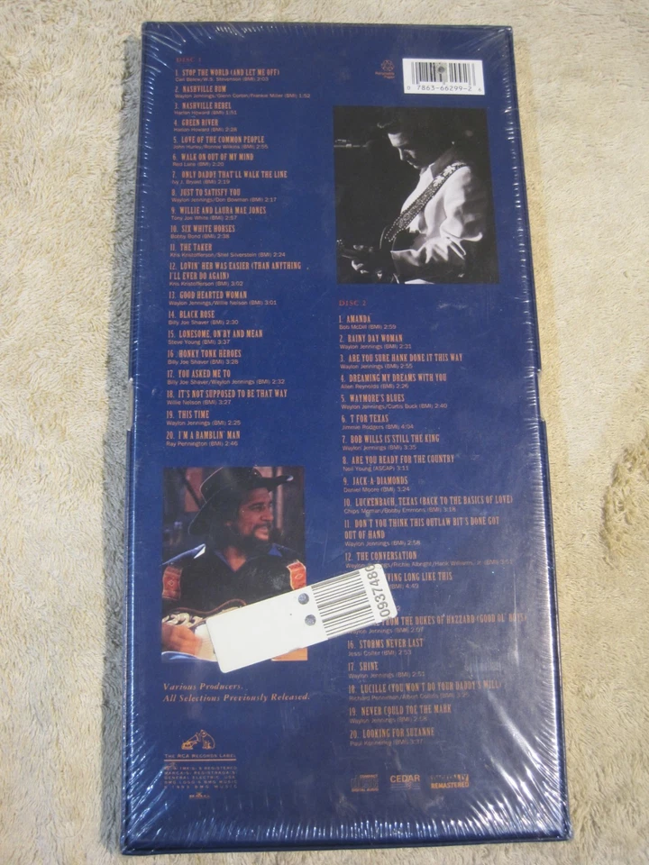 Waylon Jennings Only Daddy That'll Walk The Line  CD FACTORY SEALED LONGBOX Foto 2 de 2
