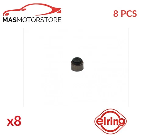 VALVE STEM GASKET SET ELRING 130560 8PCS P FOR ACURA INTEGRA,MDX,RDX,NSX