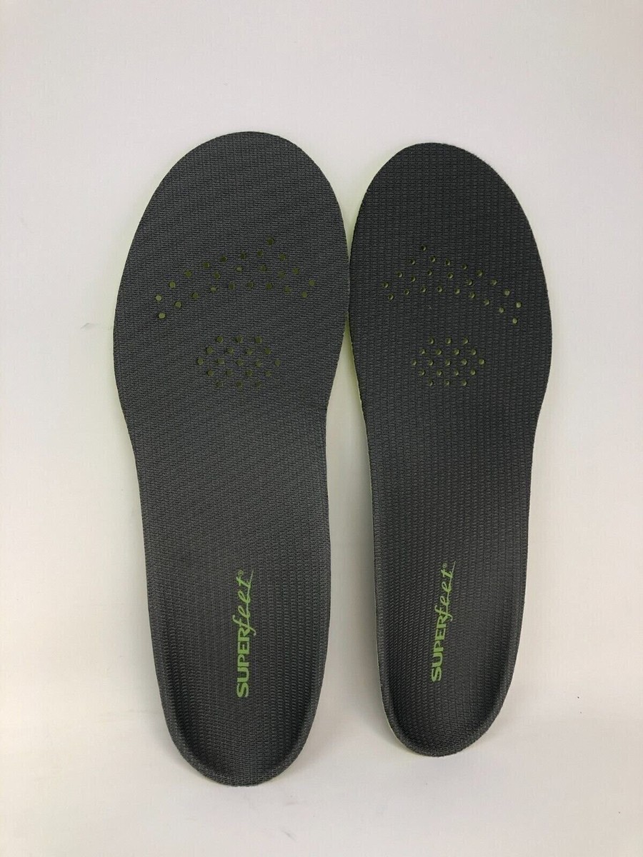 Superfeet Run Support Low Arch Trim-To-Fit Carbon Fiber W  32008D