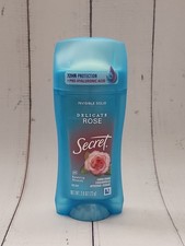 Secret Delicate Rose Invisible Solid Deodorant for Women, 2.6 oz