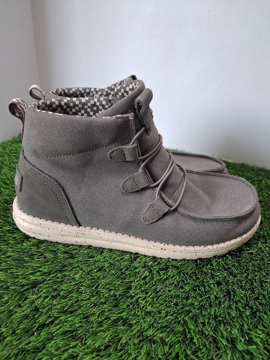 Hey Dude Womens Lea Ankle Boots Coffee Gray Women display picture 3