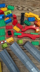 LEGO Duplo Deluxe Trains Track System Sets 10508 10507 Incomplete Parts Extras